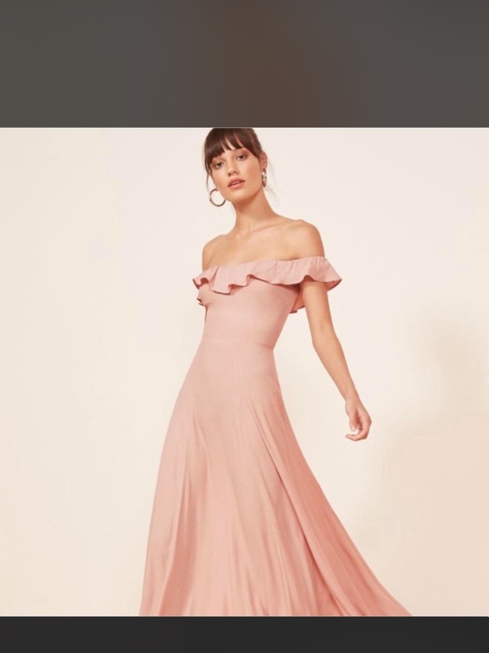 Reformation Verbena Dress - Dusty Rose